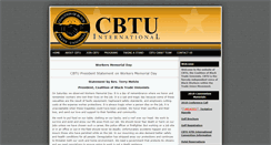 Desktop Screenshot of cbtu.org