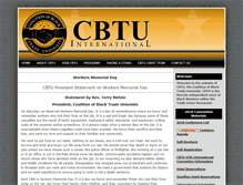Tablet Screenshot of cbtu.org
